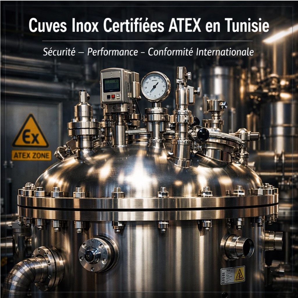 Cuve inox en Tunisie