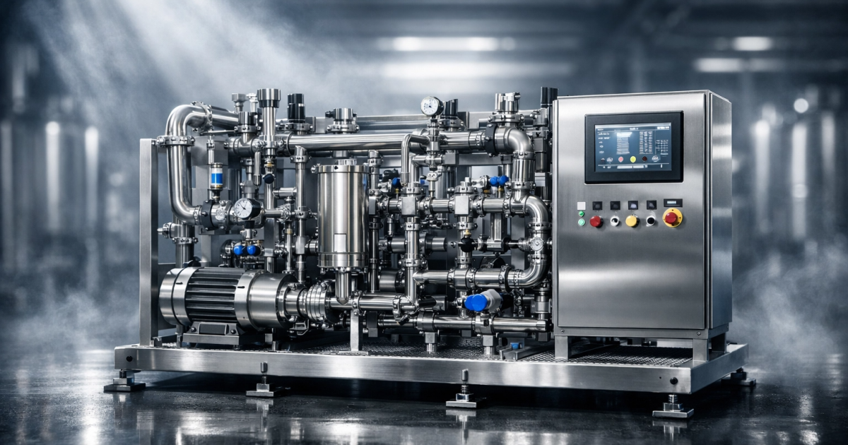 skid process inox Tunisie — ESM Inox