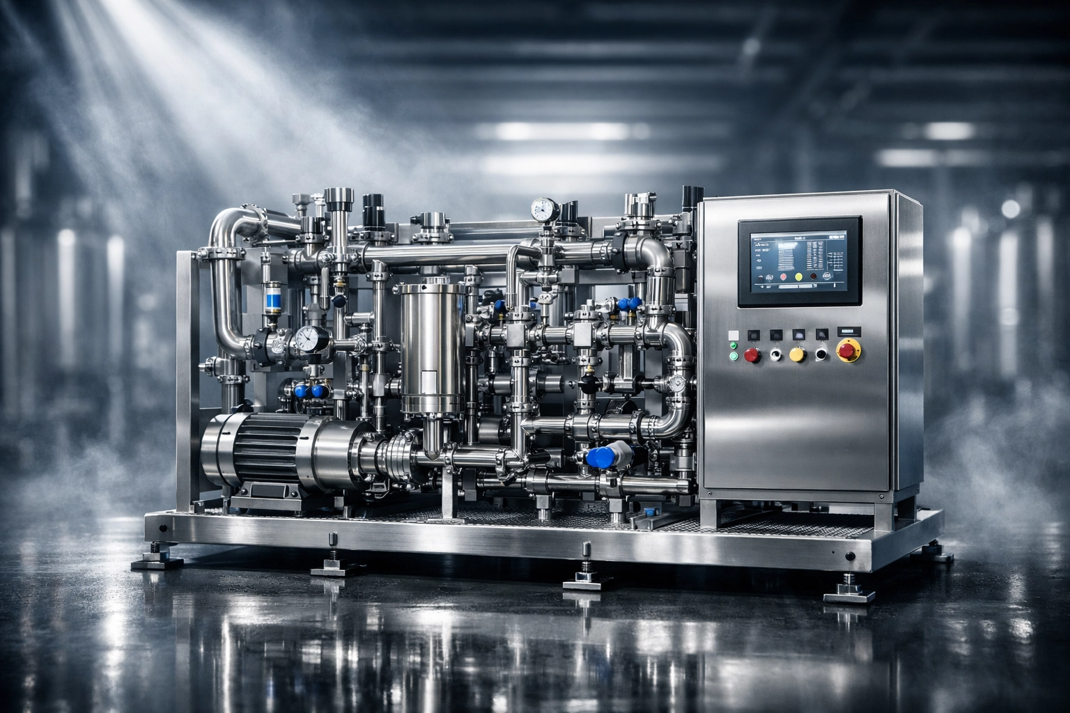 skid process inox Tunisie — ESM Inox